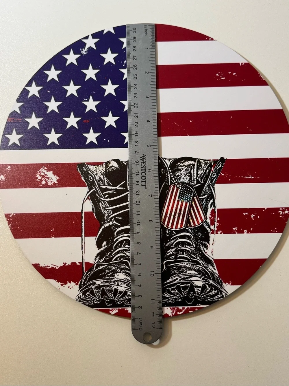N/A patriotic round